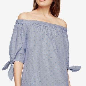 NWT Bcbgmaxazria Cadence off the shoulder dress